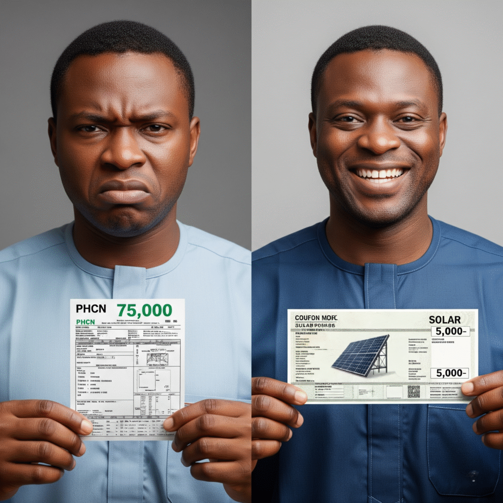 Learn how Nigerian homeowners are slashing electricity bills by 70% with solar power!