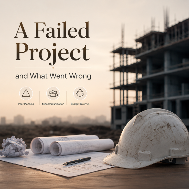 A Failed Project and What Went Wrong